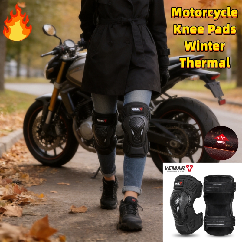 Motorcycle Gear Slipping - Protetores de Joelho para Motocicleta VEMAR