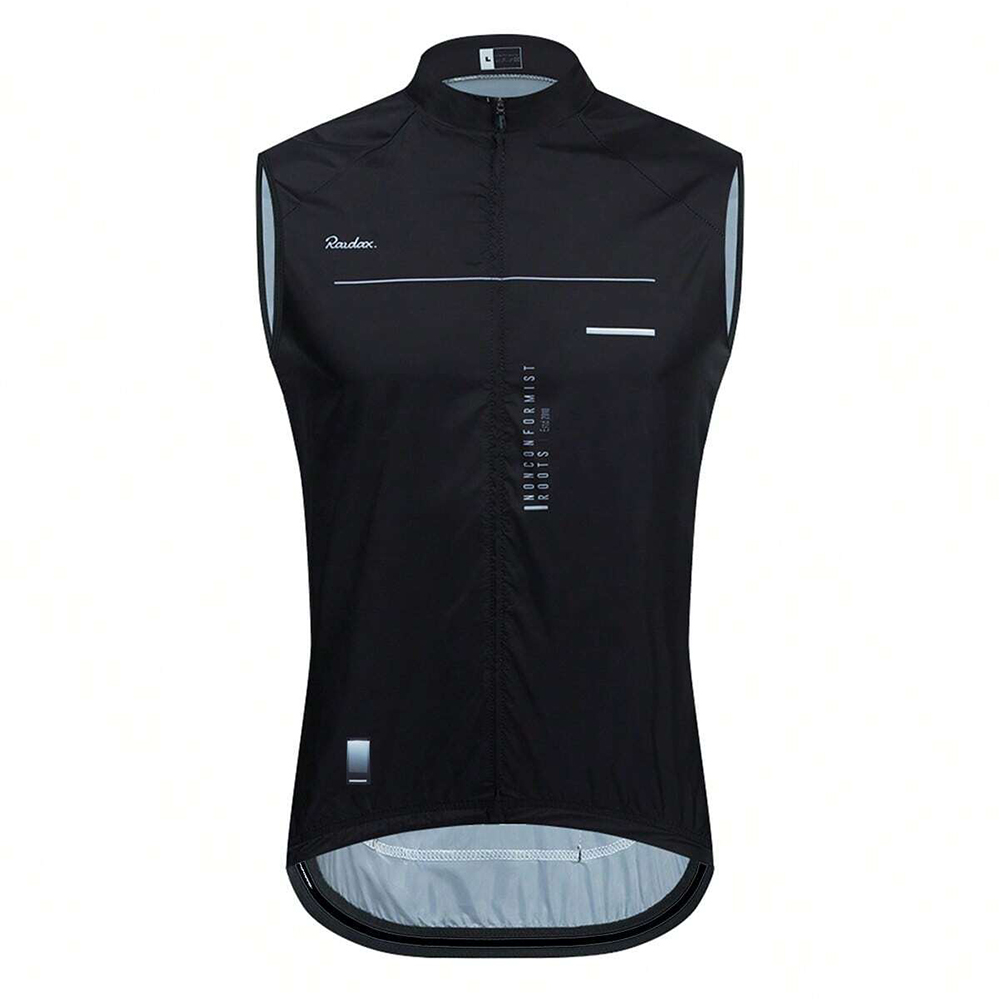 Motorcycle Gear Vest - Preto sem mangas malha camisa de