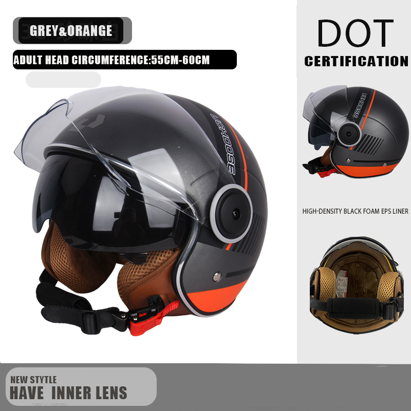 Motorcycle Gear Vintage - Certificação dot moto casco go kart