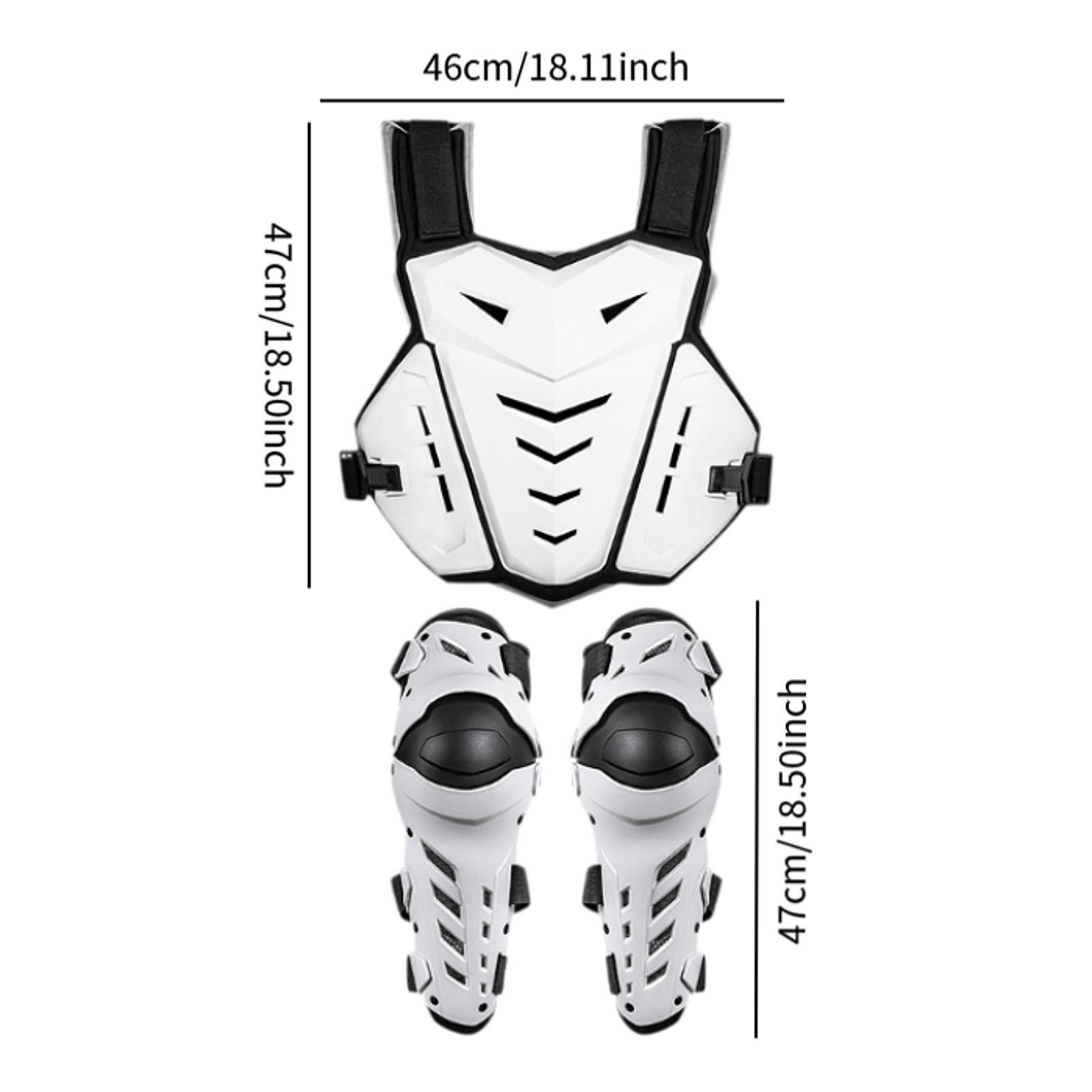 Motorcycle Gear Vest - Colete Protetor para Motocicleta, Conjunto de