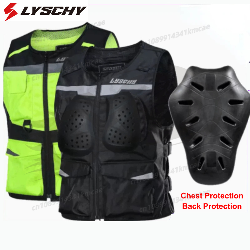 Motorcycle Gear Vest - Colete Refletor de Motocicleta LYSCHY, Jaqueta