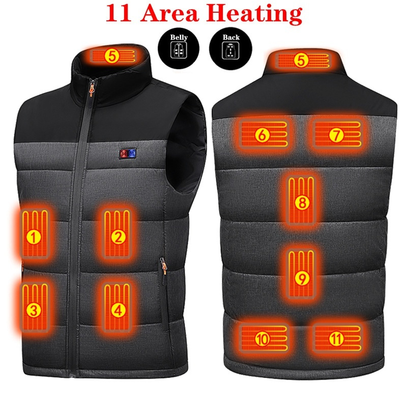 Motorcycle Gear Vest - Colete aquecido unissex, roupas de aquecimento