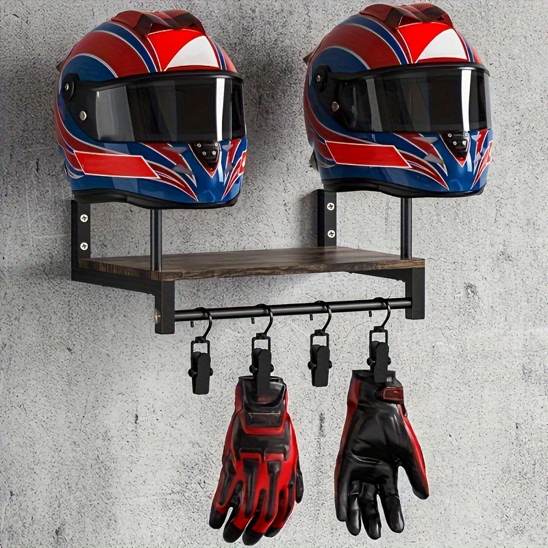 Suporte de Parede para Capacet - Motorcycle Gear Display Rack avaliação e preço