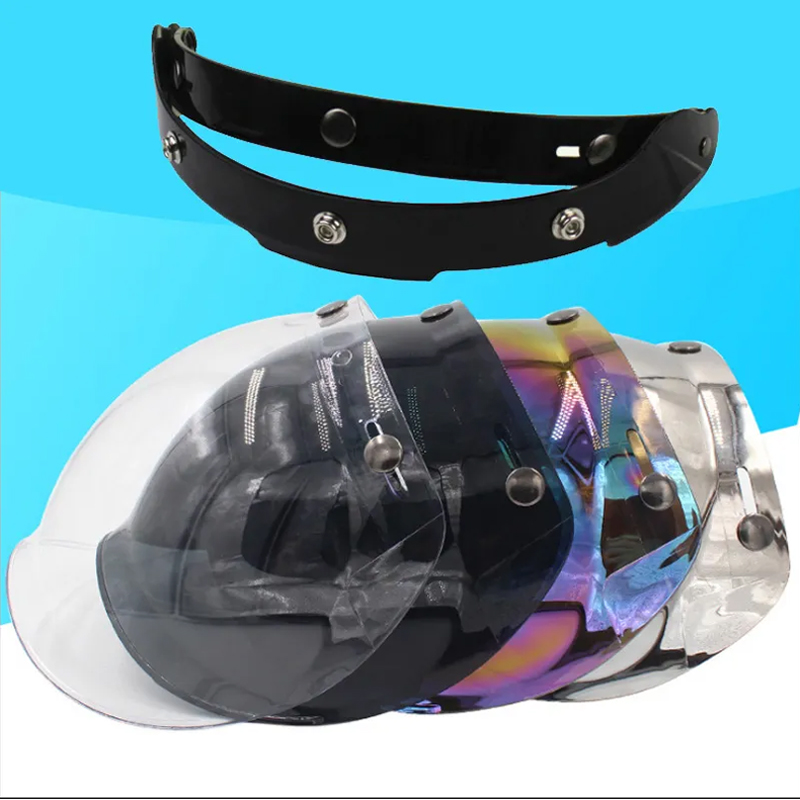 Viseira bolha para capacete de - Motorcycle Gear Vintage avaliação e preço