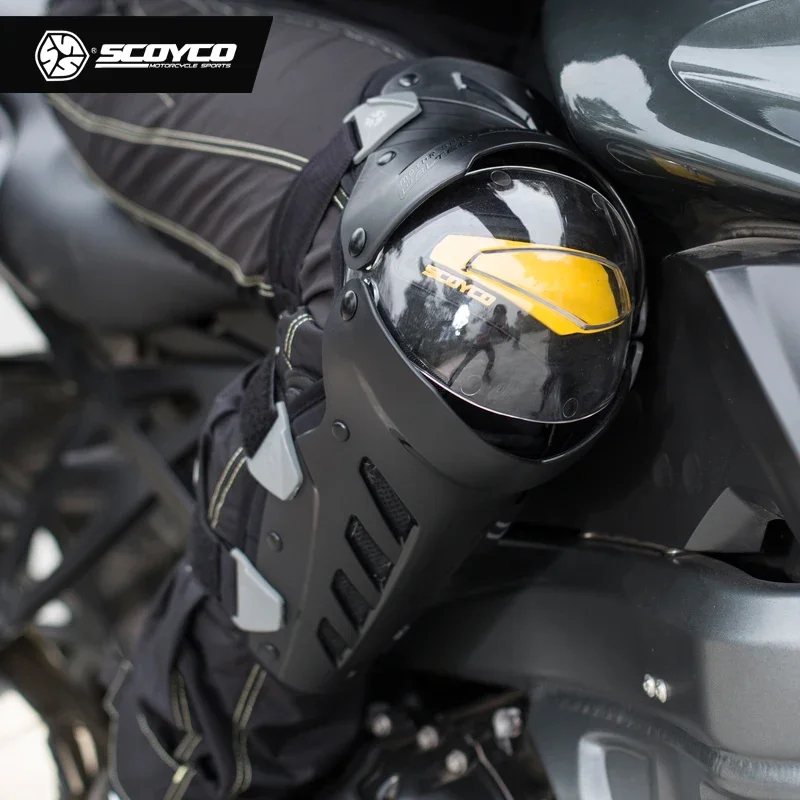 Scoyco joelheiras para motocic - Motorcycle Gear Slipping avaliação e preço
