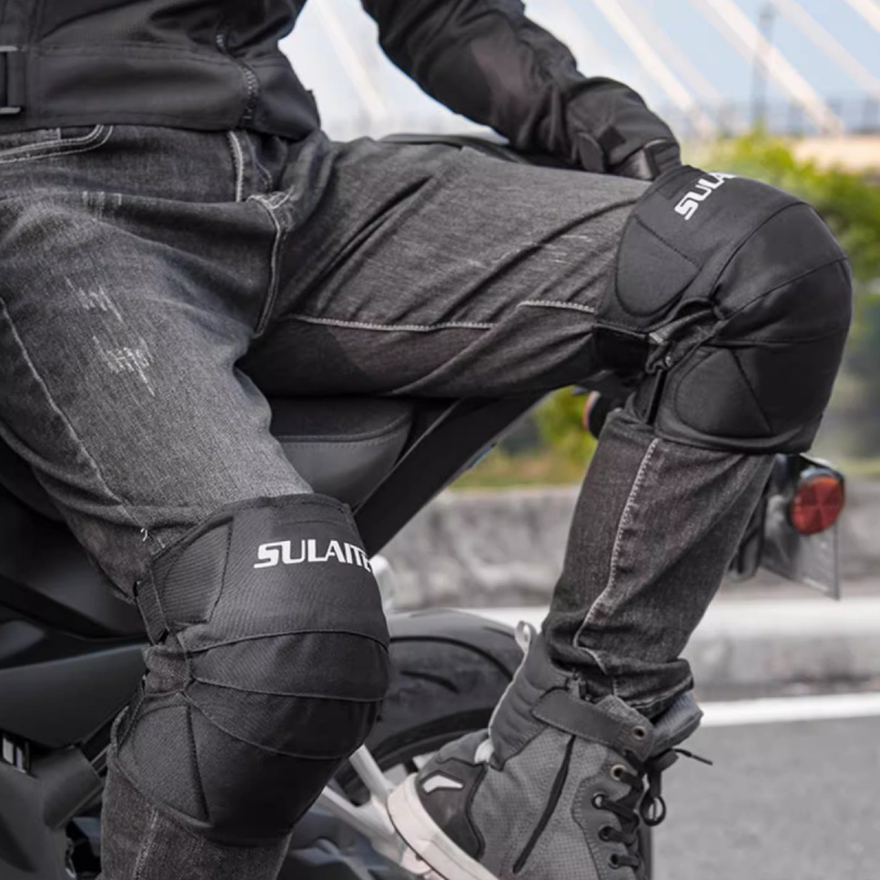 Joelheiras respiráveis unissex - Motorcycle Gear Slipping avaliação e preço