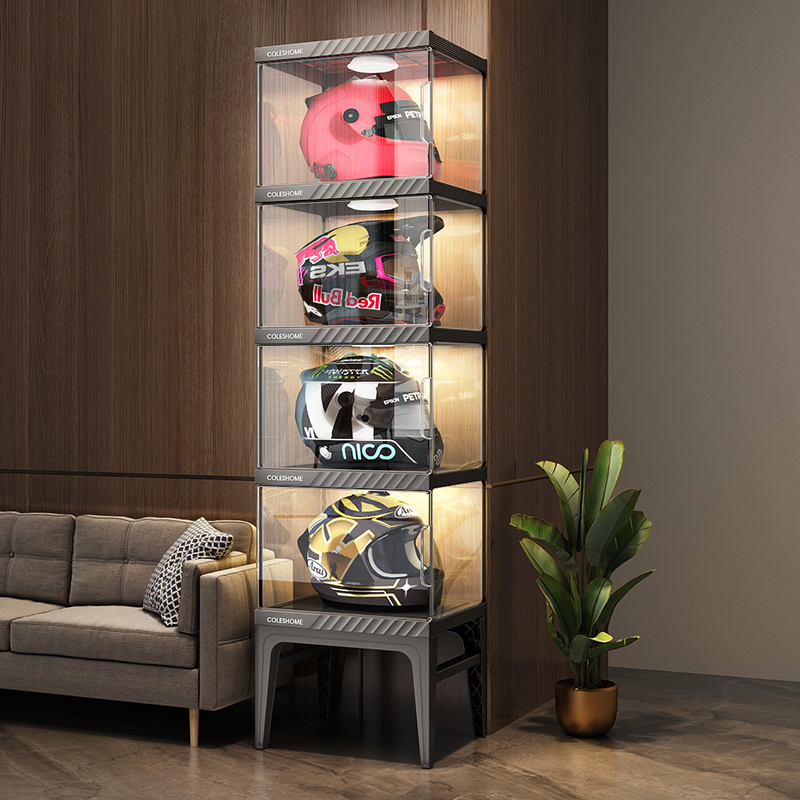Armário de armazenamento para  - Motorcycle Gear Display Rack avaliação e preço