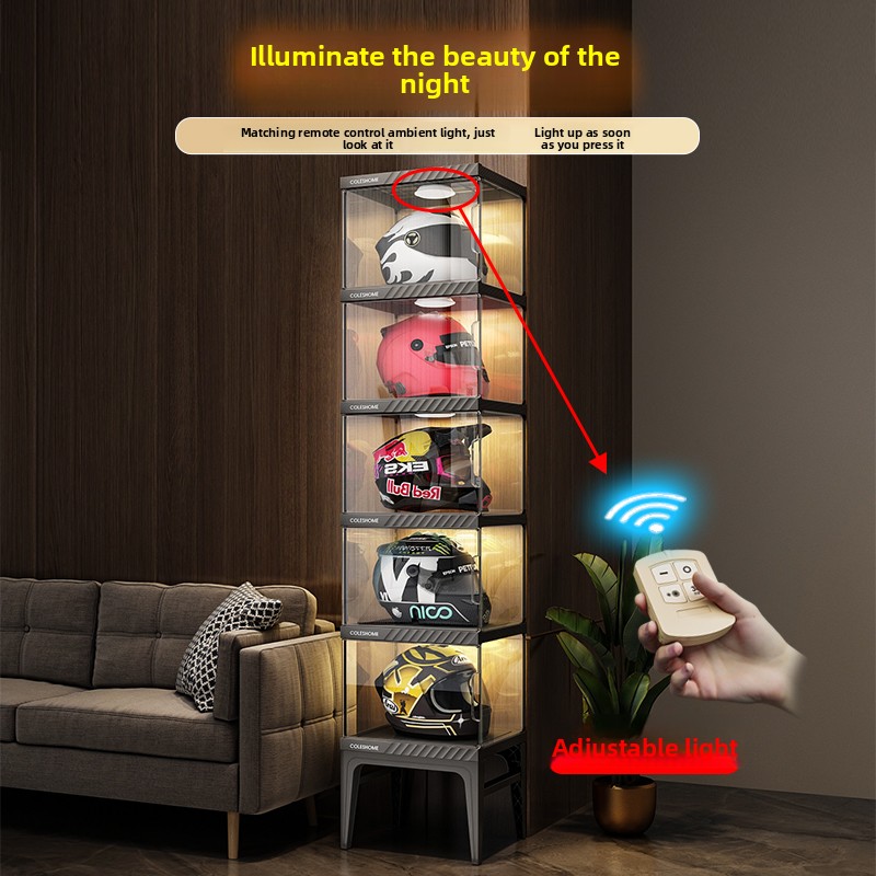 Armário de armazenamento para  - Motorcycle Gear Display Rack avaliação e preço