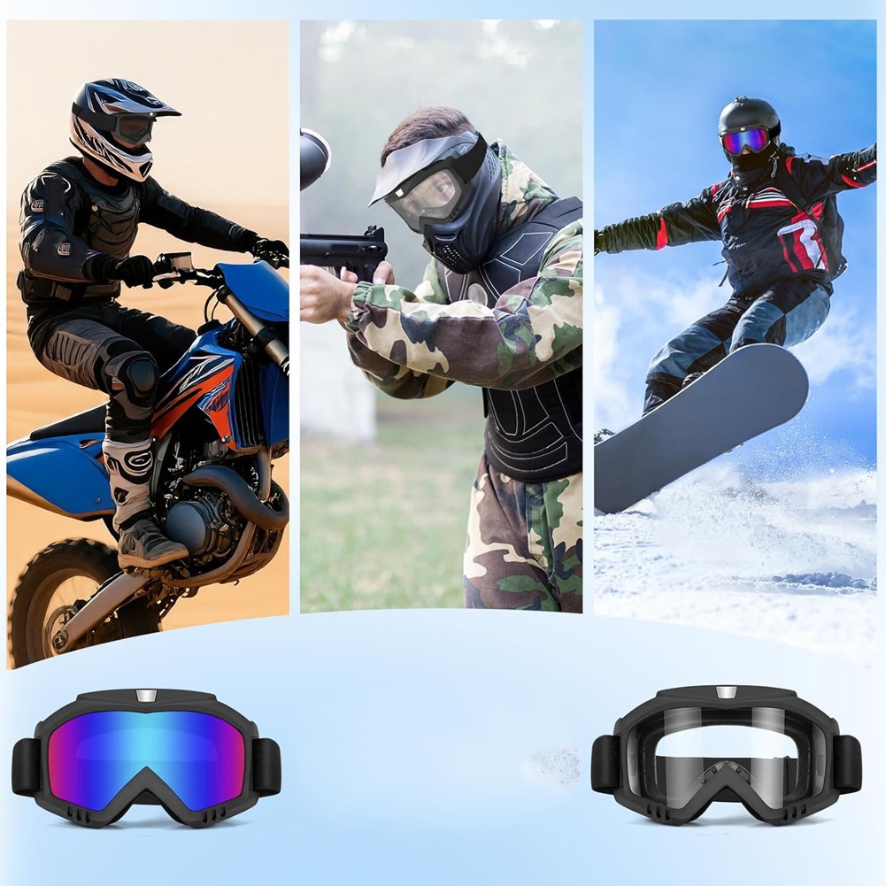 Óculos de Proteção para Motocr - Motorcycle Gear Sale avaliação e preço