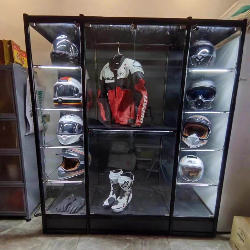 Rack de exibição para capacete - Motorcycle Gear Display Rack avaliação e preço