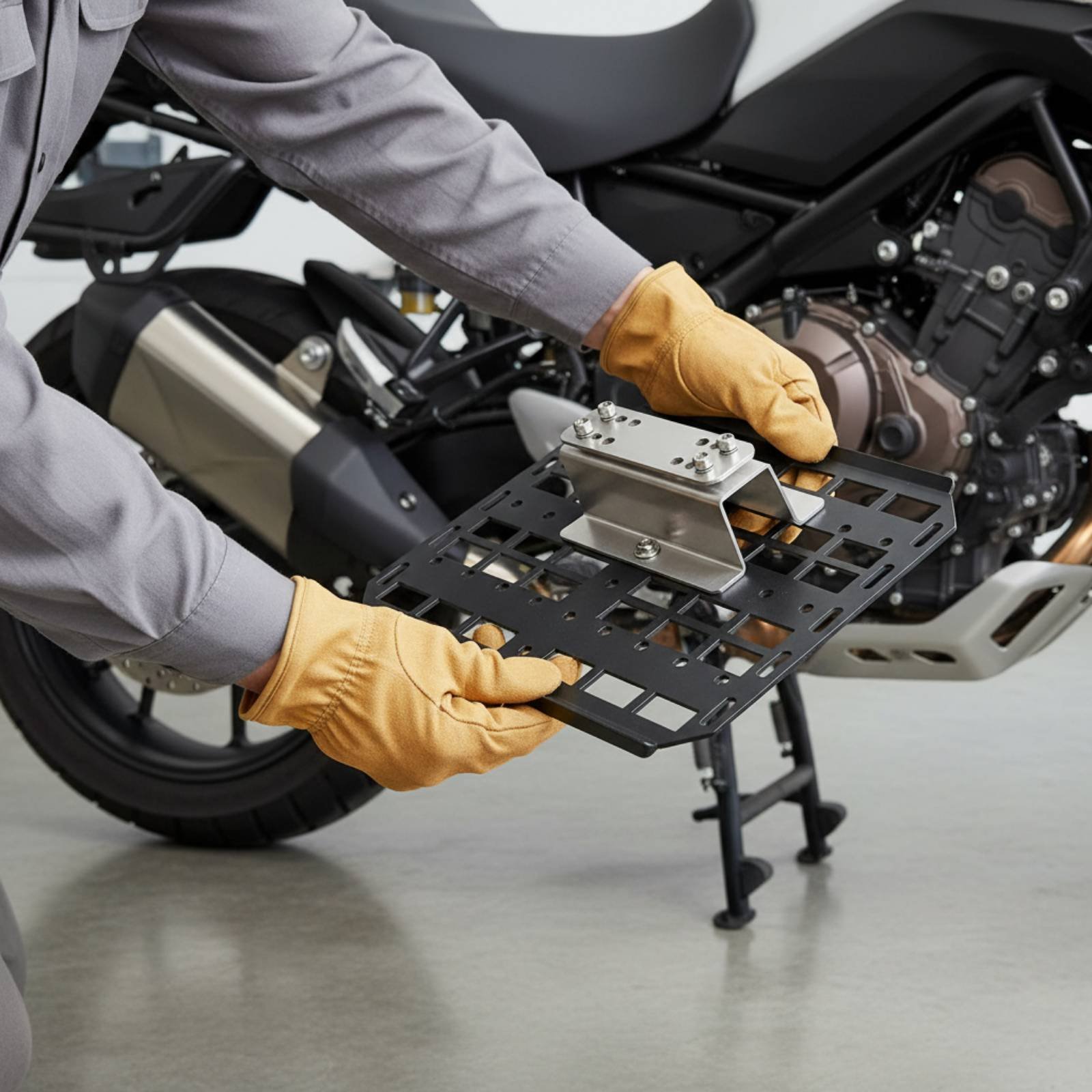 Suporte para Bolsa Lateral de  - Motorcycle Gear Hanger avaliação e preço