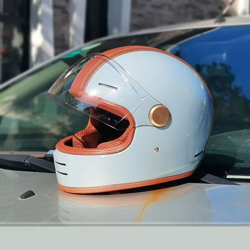 Capacete de motocicleta vintag - Motorcycle Gear Vintage avaliação e preço