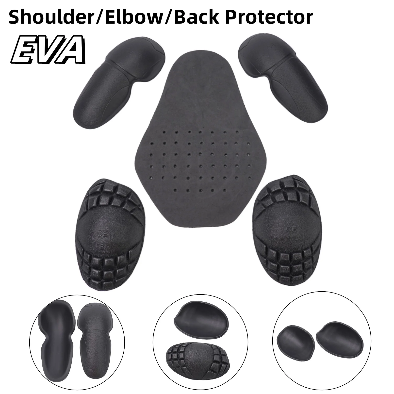 5 pçs/set protetor de ombro da - Motorcycle Gear Sale avaliação e preço