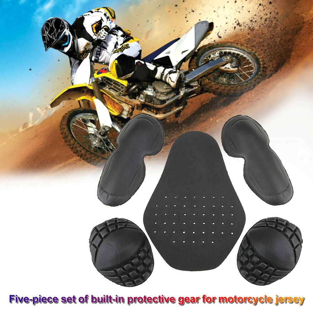 5 pçs/set protetor de ombro da - Motorcycle Gear Sale avaliação e preço