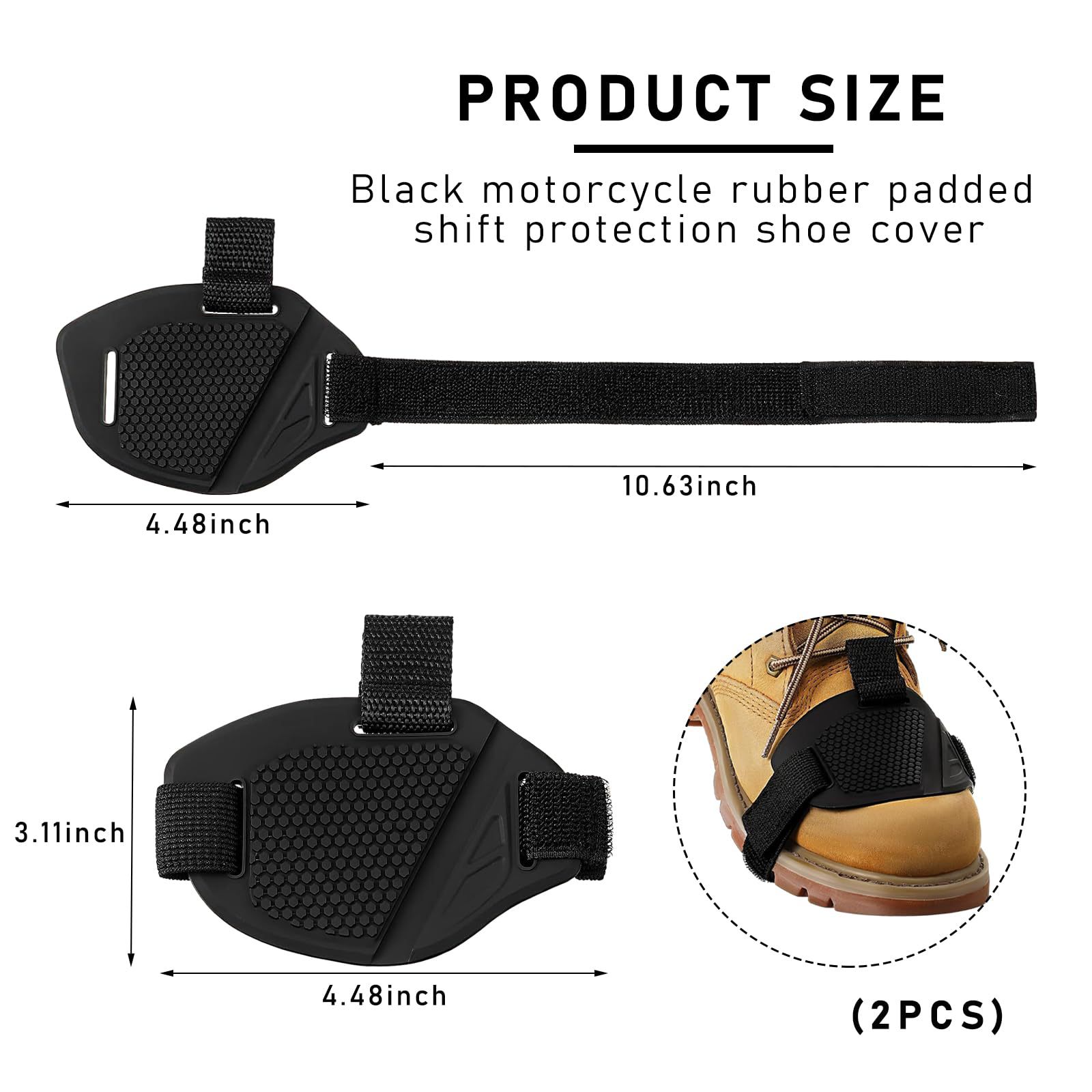 Protetor de Calçado Antiderrap - Motorcycle Gear Slipping avaliação e preço