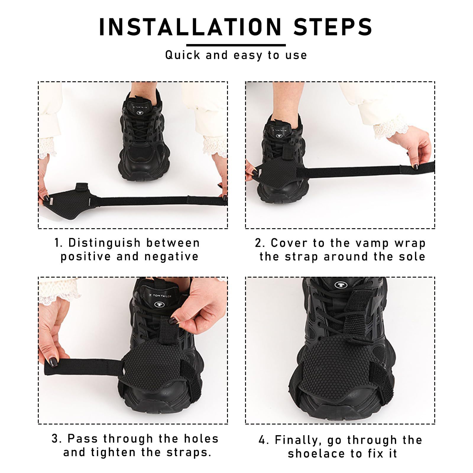Protetor de Calçado Antiderrap - Motorcycle Gear Slipping avaliação e preço