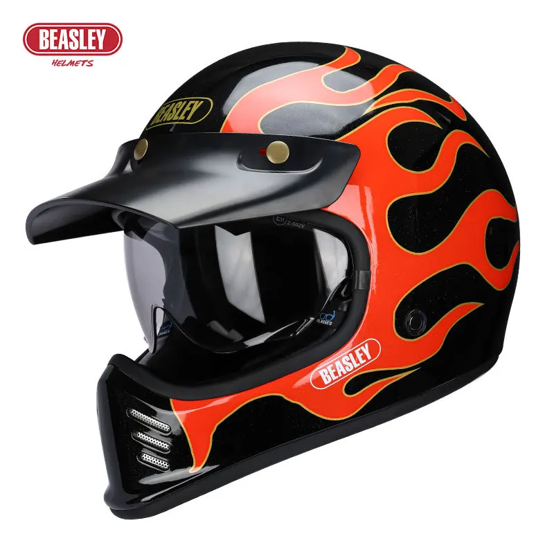 Capacete de motocicleta vintag - Motorcycle Gear Vintage avaliação e preço